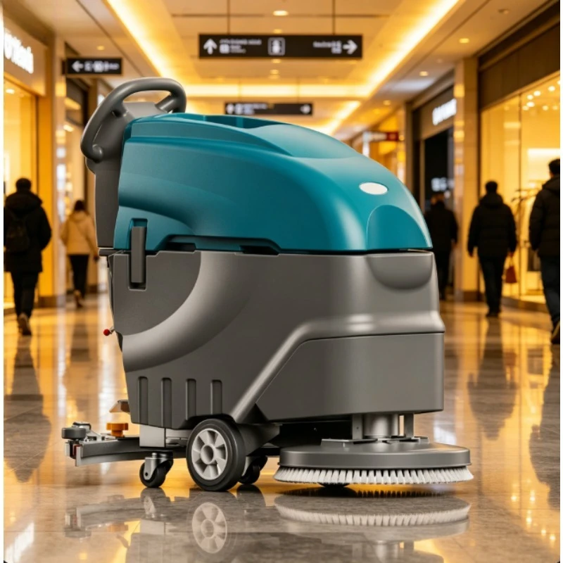 Commercial Electric Street Road Sweeper Machine New Model Sweeper Floor Washer Cleaning Machine Electric Floor Scrubber