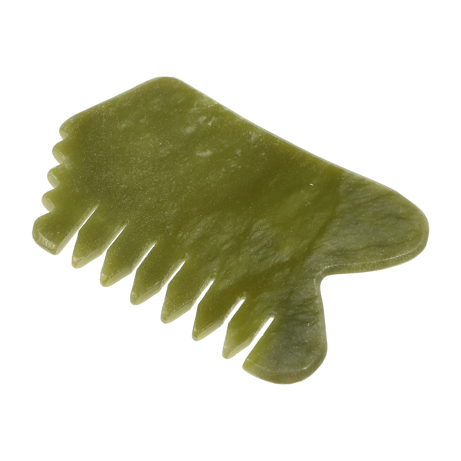 

Xiuyan Jade Massage Comb Scraping Board Head Massager Scraper Household Green Tool Scrapping