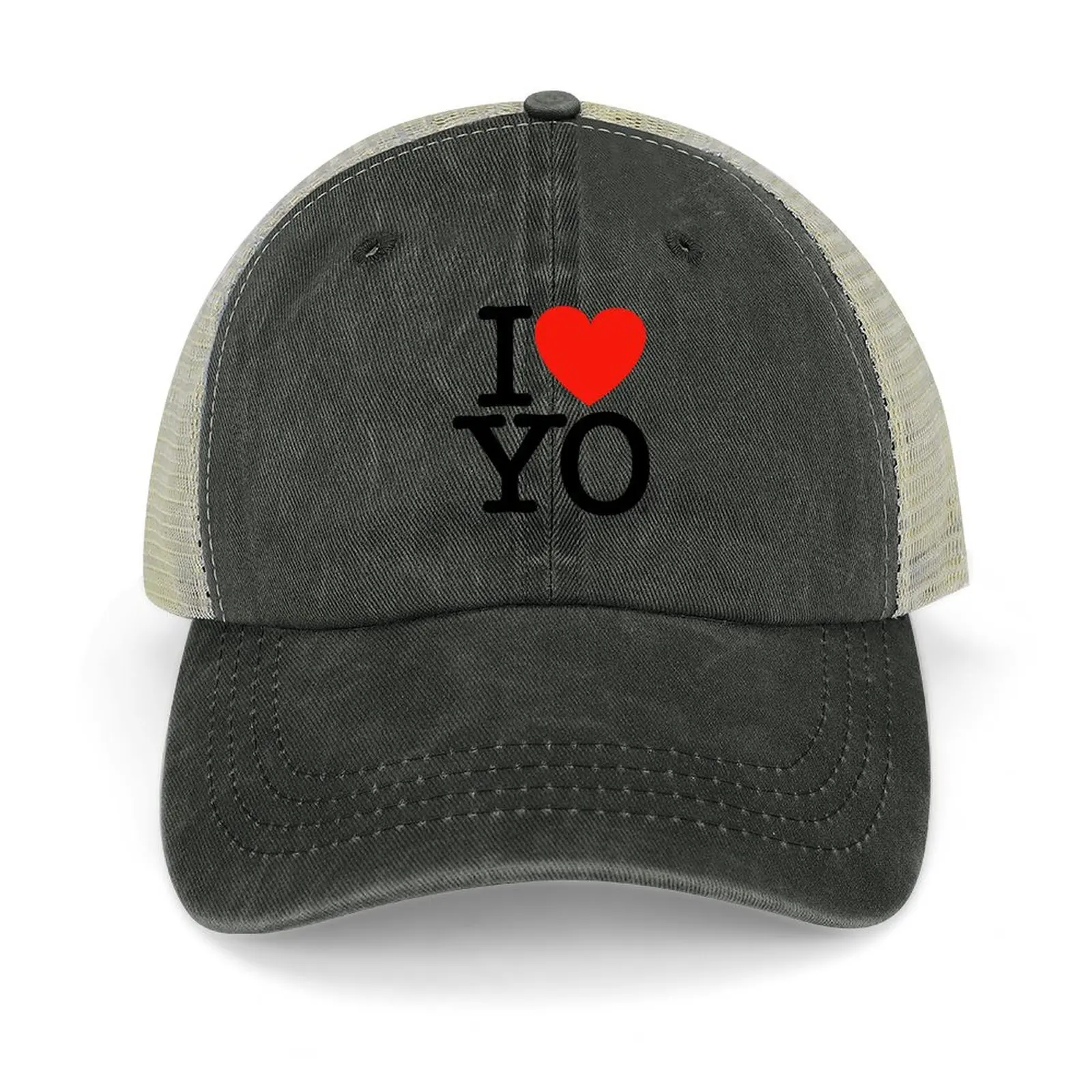 

Valley Cool: I Heart YO Baseball Cap foam party Hat Hood party Hat Designer Man Women's