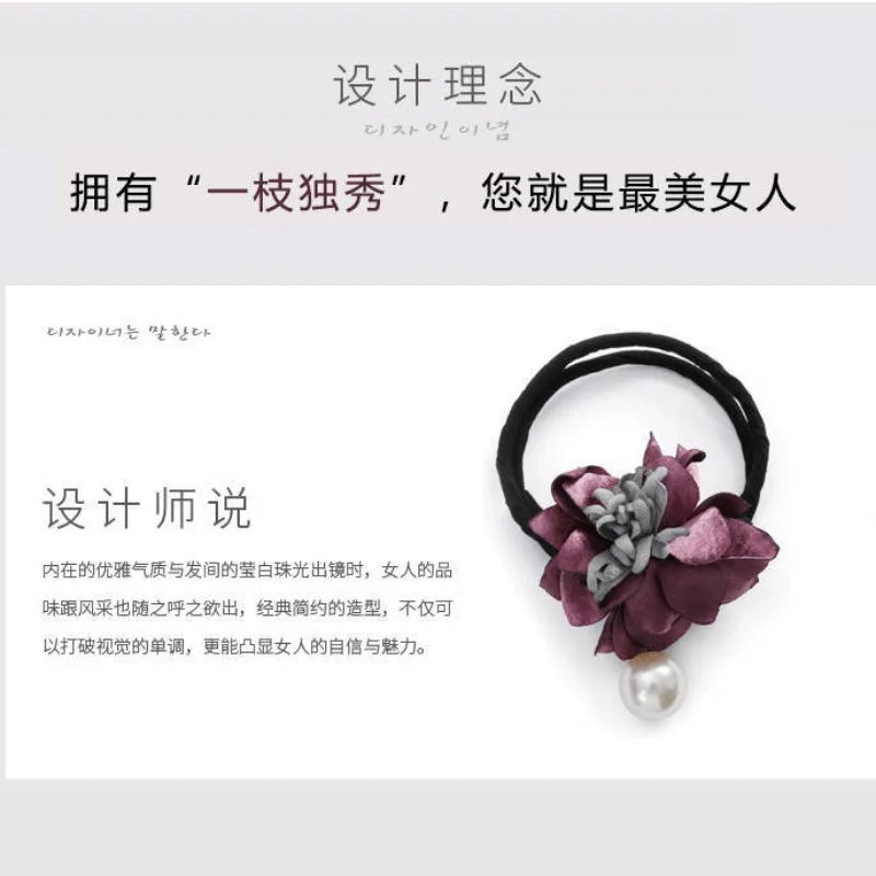 Korean Bun Maker Maruko Hairstyles Elegant Bud Chiffon Flowers Making Long Tools Sweet Headband Hairbands Hair Accessories