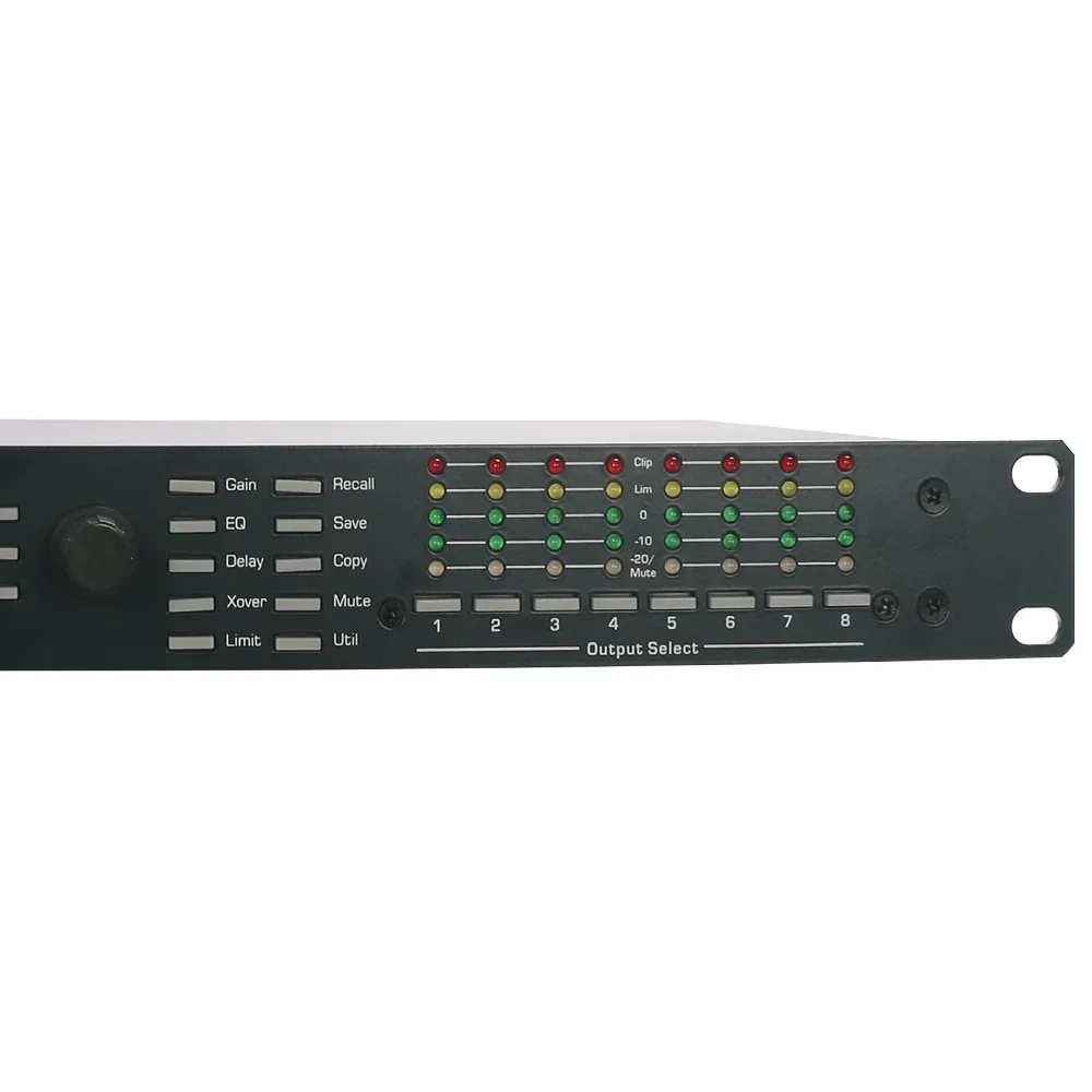 ASHLY Audio 4.8SP 4 Input 8 Output Digital Processor DSP Speaker Management Pro Audio Protea Stage Equipment for Hot Selling