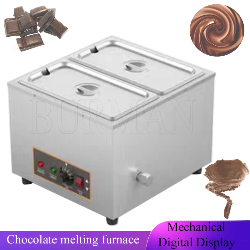 Commercial Electric Chocolate Melting Machine Genuine  Digital Display Machinery Furnace