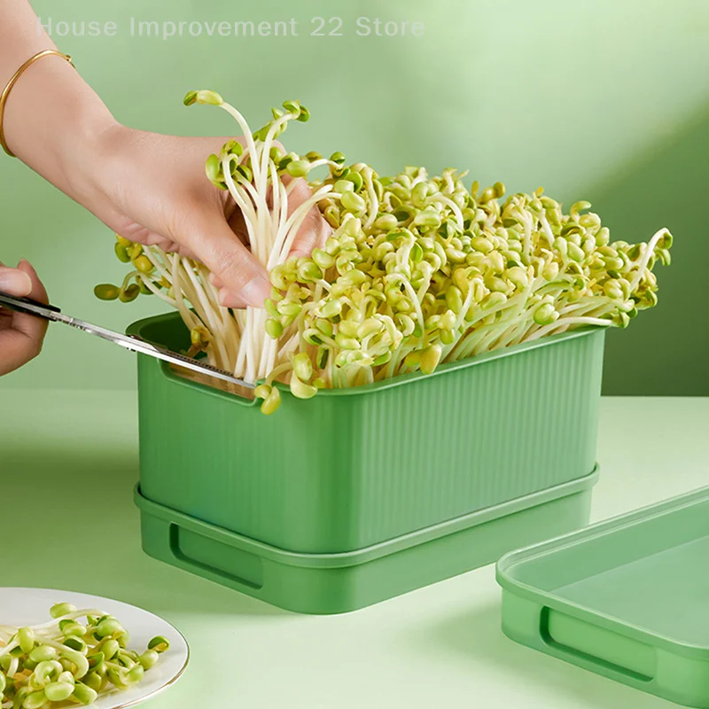 Seedling Pot Soilless Cultivation Sprouts Growing Tray Sprout Planting Helper Reusable Horticultural Hydroponic Sprouting Plate