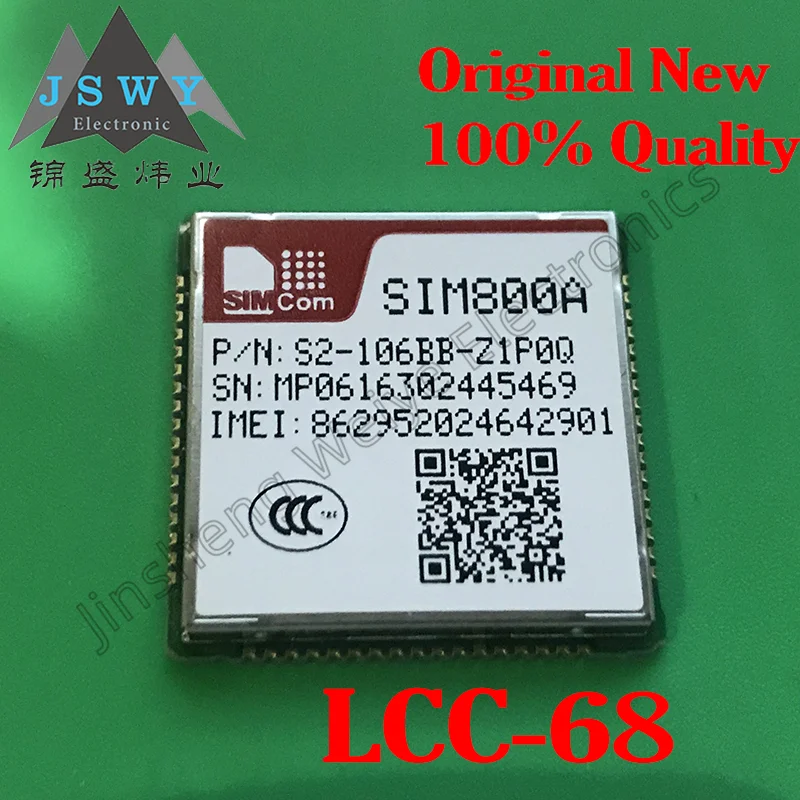 

(1/5pcs) SIM800A LCC68/Dual Band GSM/GPRS Module/New Original Stock Electronics