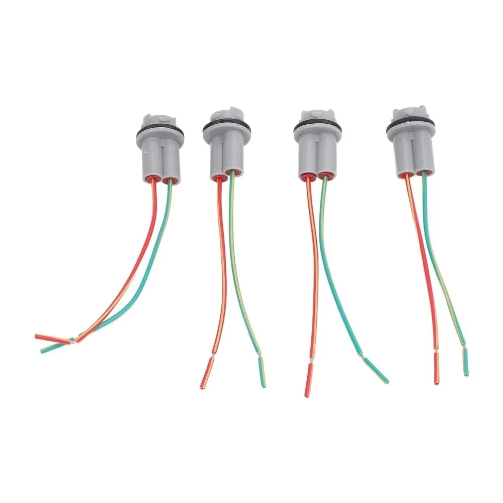 2Pcs Bulb Socket Wiring Harness Socket Connector 501 W5w T10 Bulb Holder Socket Pre Wired Led Halogen Lamp Rubber Seal - view 5