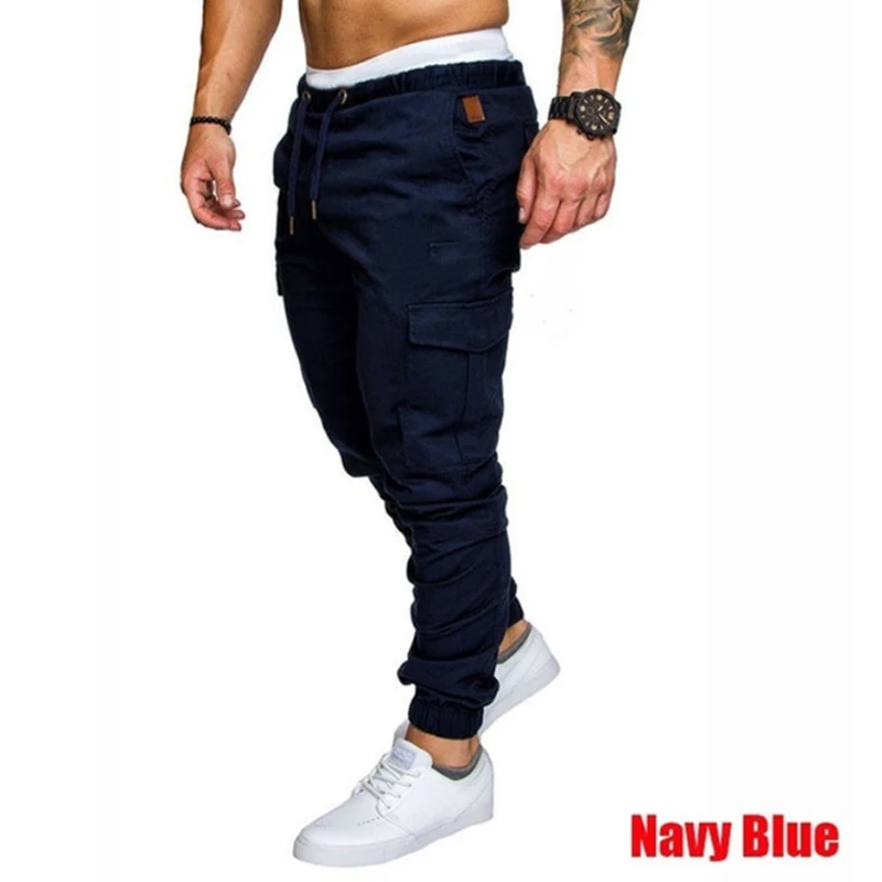 Pantaloni lunghi larghi moda uomo pantaloni sportivi da Jogging pantaloni da Jogging pantaloni sportivi Casual da Jogging