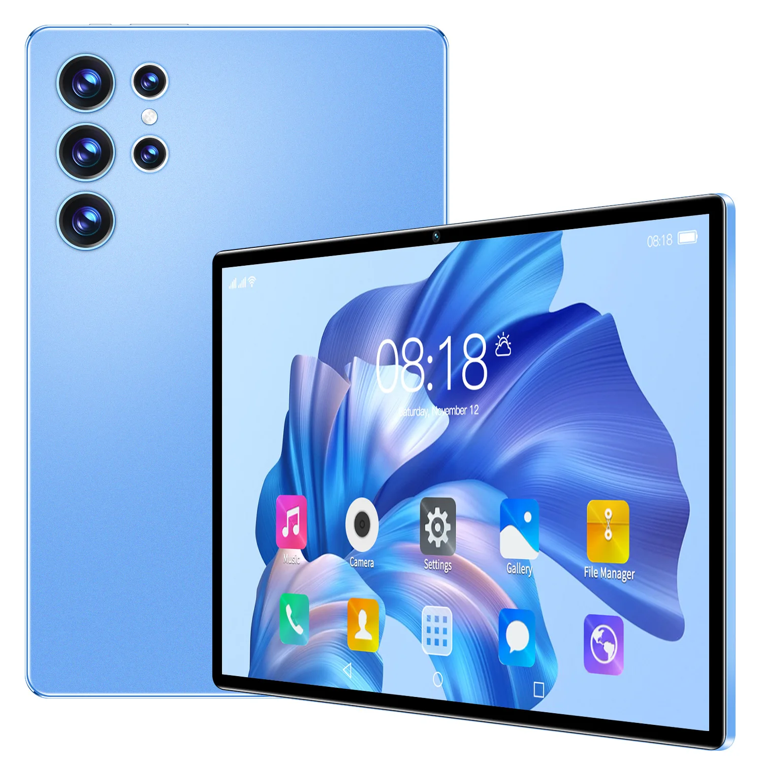 2026 New Android Tablets 10.1 Inch Octa Core 4GB RAM 64GB ROM Android 13 Google Play Dual SIM Network 5G WiFi Tablet PC 6000mAh