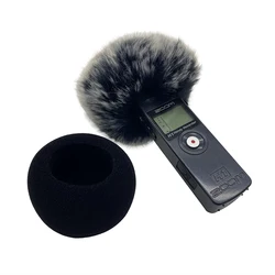 Blue Mantis Outside Dead Cat  Artificail Furry Windproof Windscreen For Zoom H1 H1N  Sponge Microphone Cover  Foam Windshield