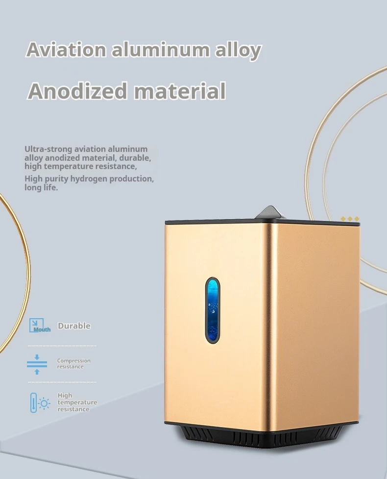 Intelligent Hydrogen Generator Portable hydrogen inhaler Hydrogen Gas Inhalation Machine H2 Absorption Device