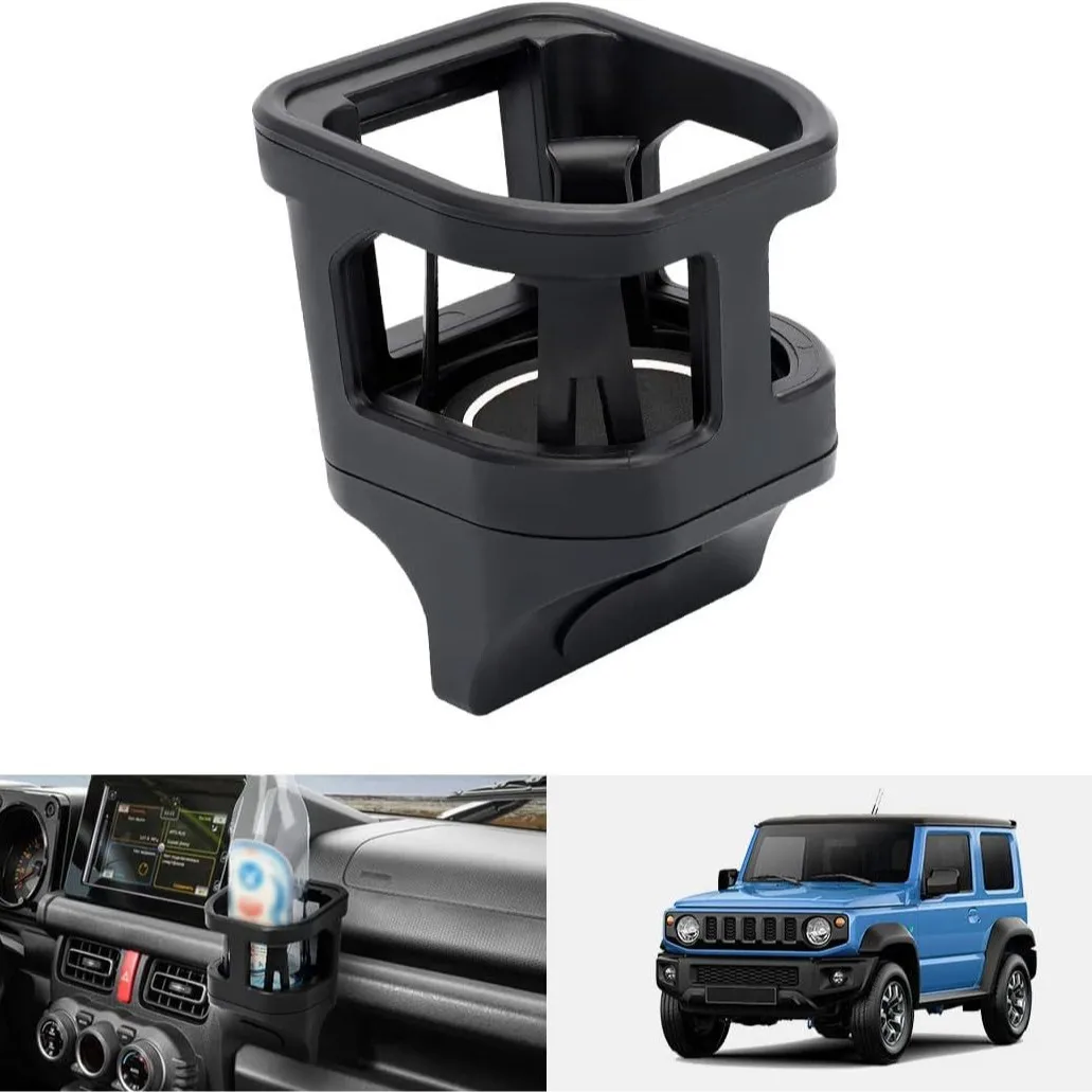 

Для Suzuki Jimny JB74/JB64 2018 2019 2020 2021 2022 2023, автомобильный кронштейн для стакана с водой, держатель, подставка-органайзер, аксессуары для интерьера
