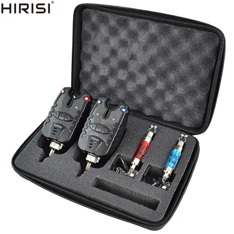 Carp Fishing Bite Alarm Set with LED hirisi