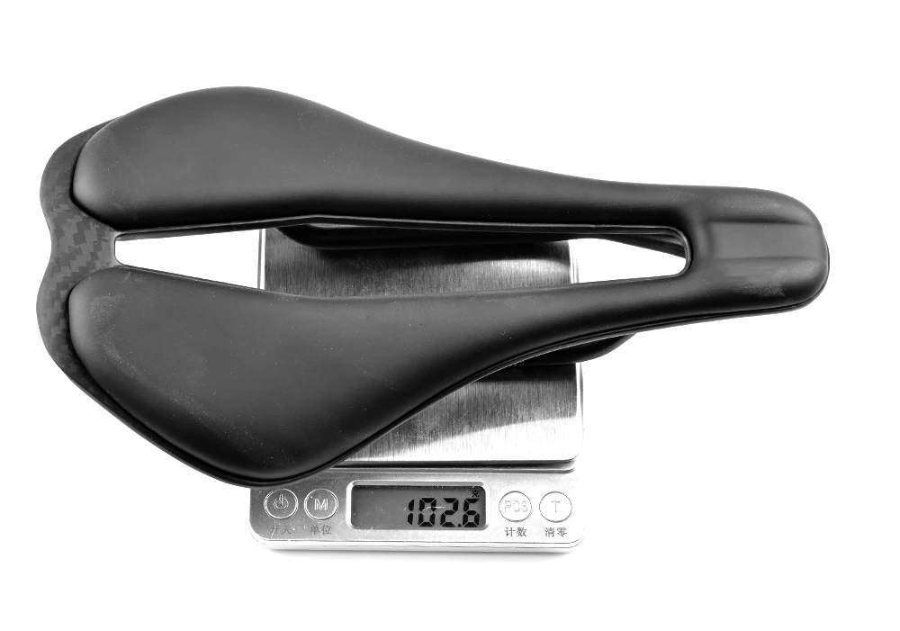 GOLDIX Rennradsattel 3D-Druck Ultraleichte Carbonfaser-Basisplatte und TPU-Druck Vorderseite / EVA-Leder-Optionen – Detail 7