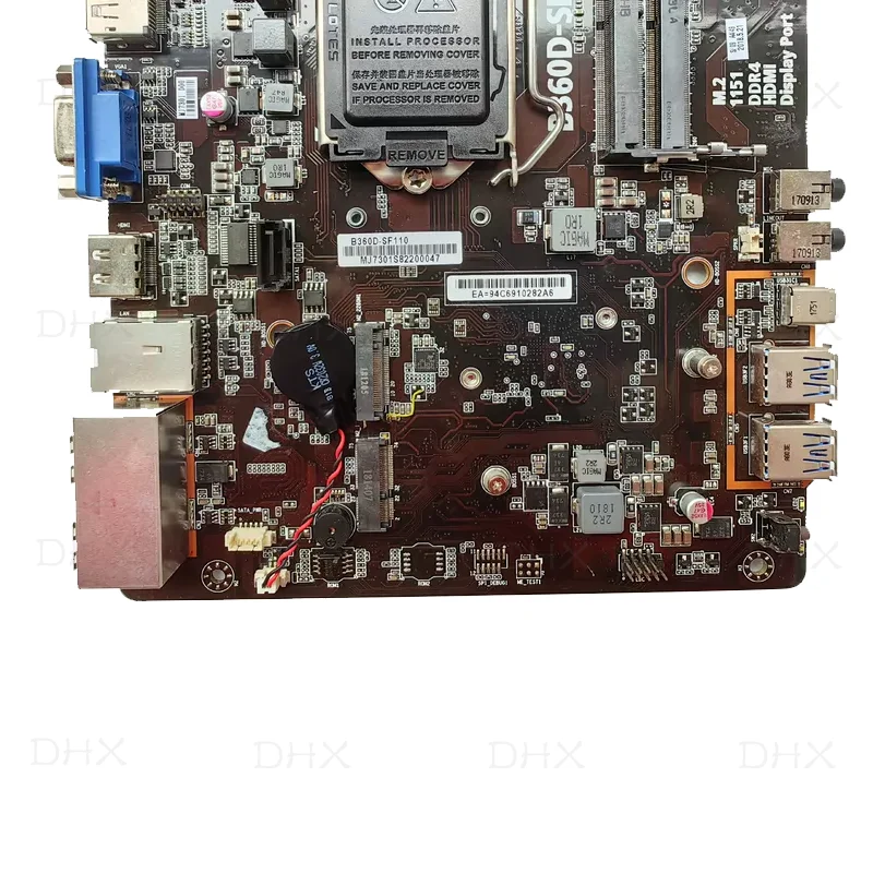 For ECS B360D-SF110 Motherboard LGA 1151 DDR4 Support 8th Generation CPU Mainboard 100% Tested Fully Work be Fast ship DH