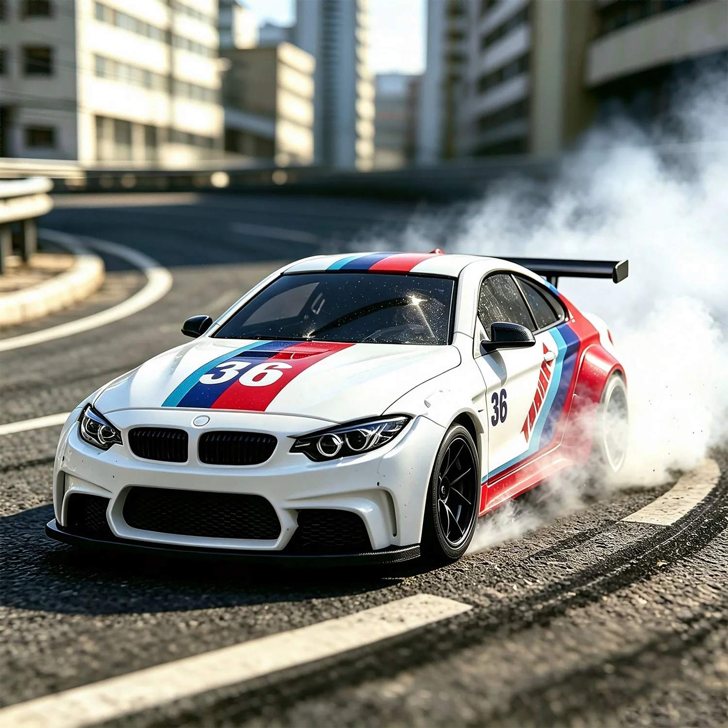 Jiabaile 1/36 Scale RC Drift Car Model with Gyro 4WD Full-Proportional High-Speed ​​Remote Control Racing Car Mini RC Toy