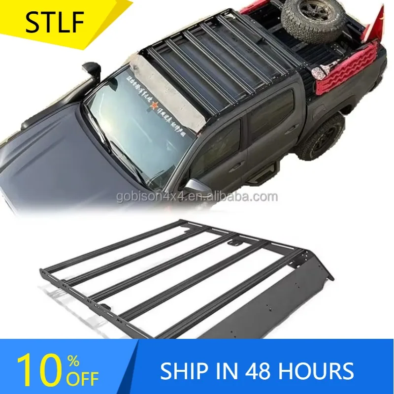 

Zuimi High-end Gobison High Quality Wholesale Prices Black Aluminum With Cross Bar Roof Rack For TACOMA 2005-2022 Roof Ra