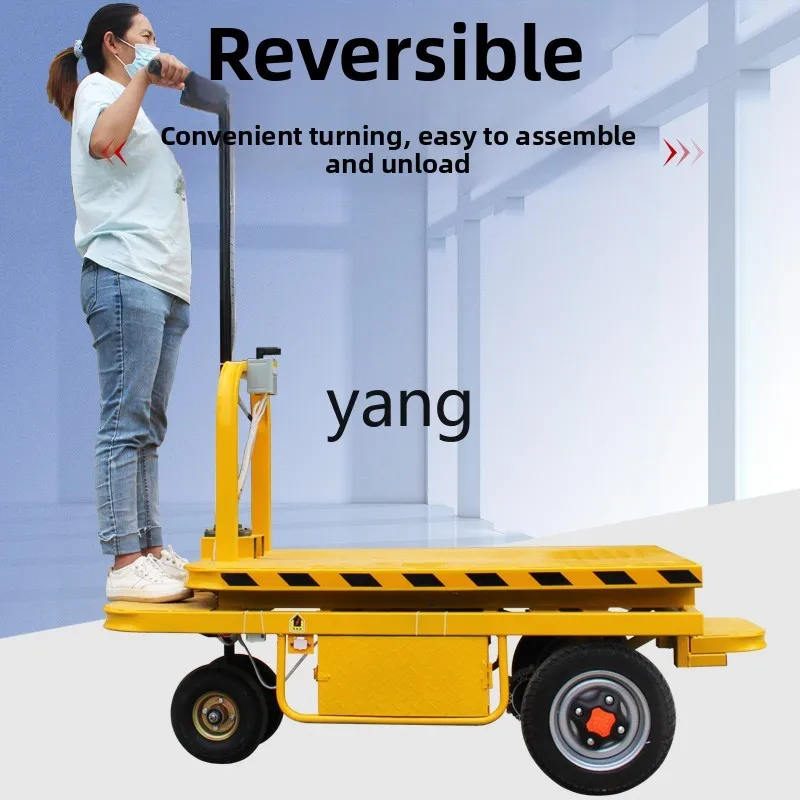 CX Breeding Observation Electric Lifting Inspection Flat Hand Push Handling Hydraulic Platform Truck