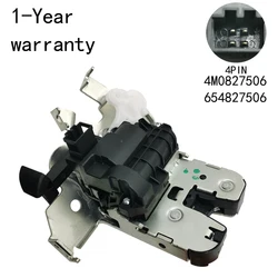 Trunk lock 4M0827506 654827506 For Skoda Superb 2016-2023 Octavia 2020-2023 Audi A4 S4 2016-2022 Q7 2016-2023 Q2 2017-2023