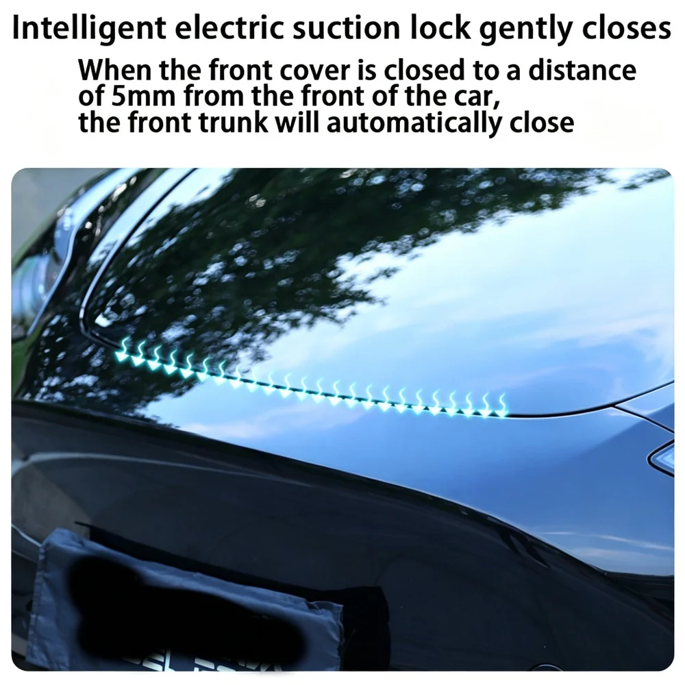 HighCity for Tesla Model 3 Y 2020-2025 Hood Soft Close Engine Hood Electric Automatic Lock Car Suction Latch Anti-Pinch System view 2