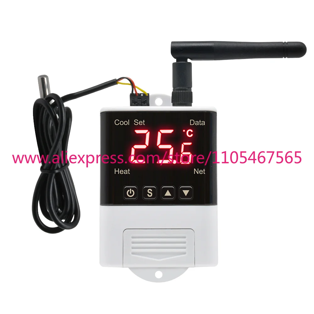 

Smart Thermostat Sensor Application Control Temperature Controller Aquarium Incubation Temperature Remote Control