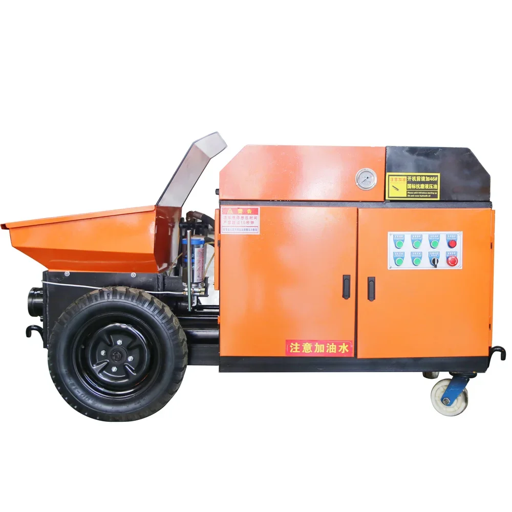 YG Customized Factory Price New Mobile Concrete Pump Truck 60m3 Capacity Diesel Mini Concrete Pump For Construction Industries view 6