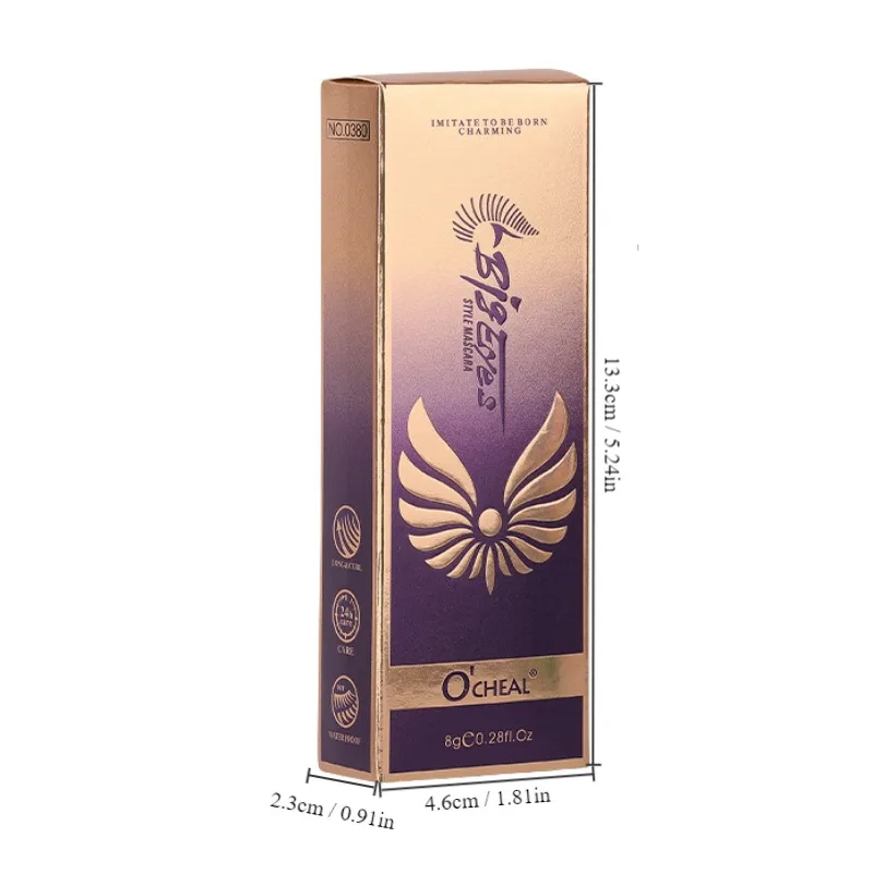 Hot Eyelashes Lengthening Mascara Waterproof Longlasting Silky Lash Black Eyelashes Extension Make Up Beauty Eye Korean Cosmetic