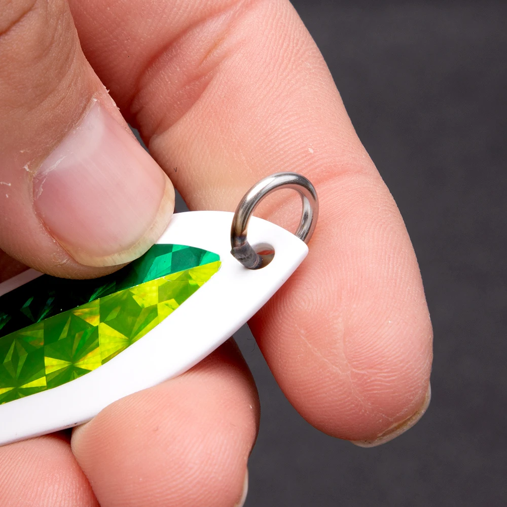 Trolling Spoons Lures Stainless Steel Mackerel Drone Spoons Saltwater Spinner Trout Spoon Lures Jig Hook Fishing Lures