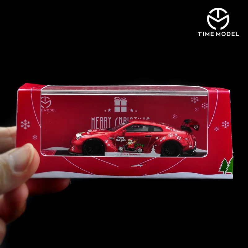 TIME MICRO 1:64 The GTR Christmas edition is for collection and display