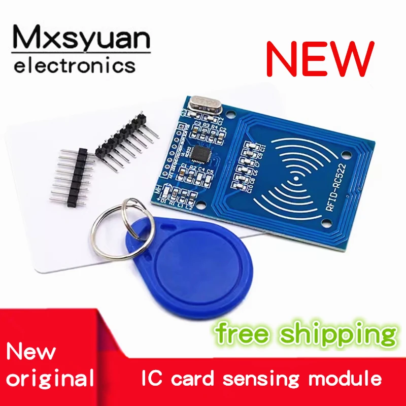 10PCS/LOT MFRC522 RC-522 Antenna RFID IC Wireless Module For Arduino IC KEY SPI Writer Reader IC Card Proximity Module