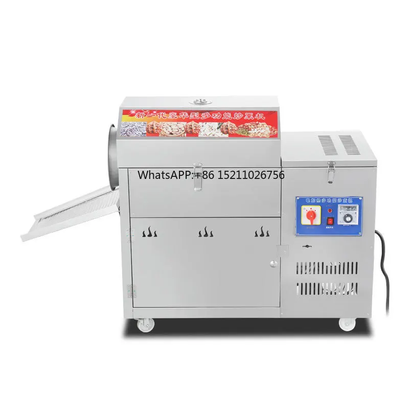 

Multi-Function Electric 12.5KG/Batch Coffee Roasters Peanut Walnut Roaster Machine Seeds Nuts Roasting Machine