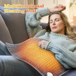 29*58cm Electric Heating Pad Physiotherapy Therapy Blanket Thermal Eliminate Fatigue Winter Warmer 110V 230V US EU UK Plug