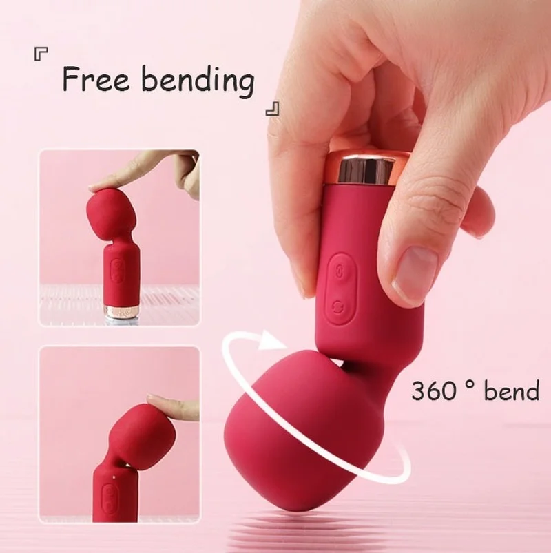 Bullet Type Vibrator Usb Charge 10 Modes Upgraded Sex Toys Mini Charging Handheld Clit Vibradir feminino Mini Body Massager