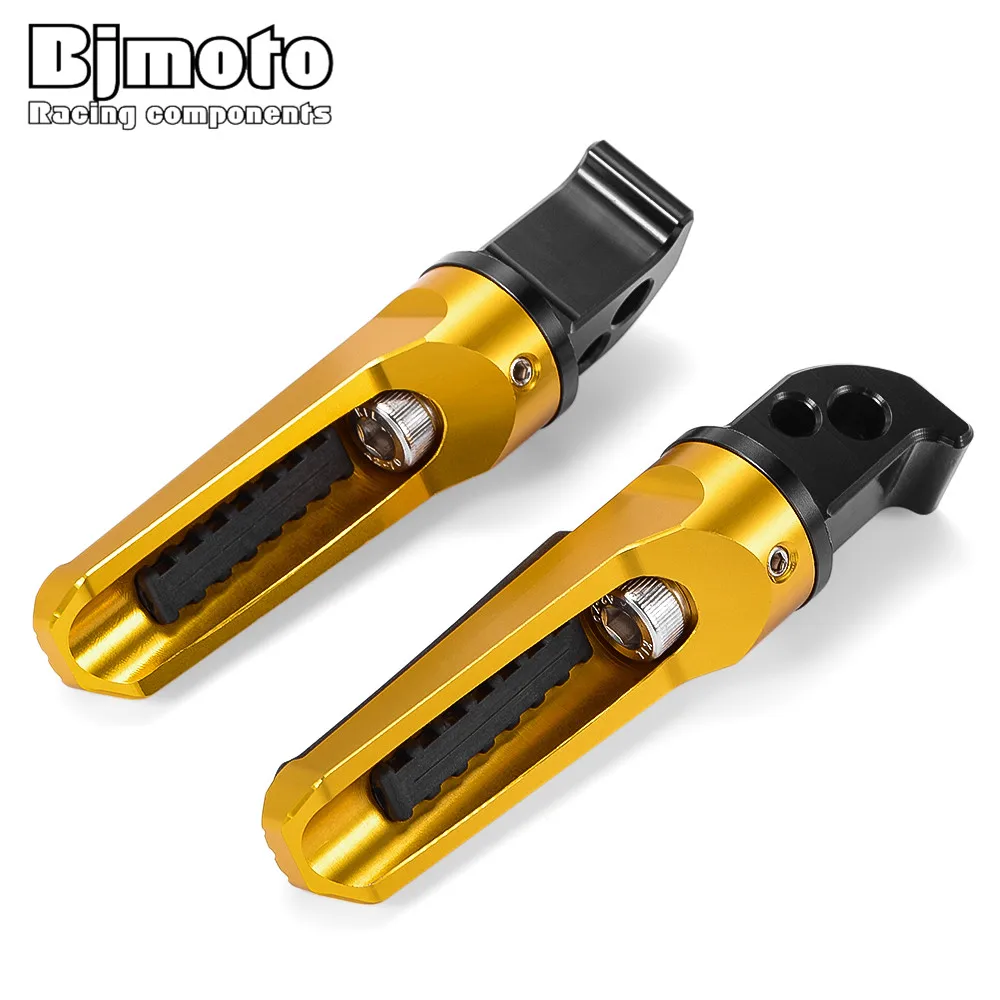 Passenger Foot Pegs Rear Pedal Footrests For Yamaha YZF R25 R3 R15 YZF-R25 YZF-R3 YZF-R15 MT-03 MT-25 MT-07 MT03 MT25 MT07