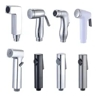 Bidets Toilet Sprayer Head Handheld Bidet Faucet Spray Water Gun High-Pressure Booster Nozzle Bathroom Shower Attachment