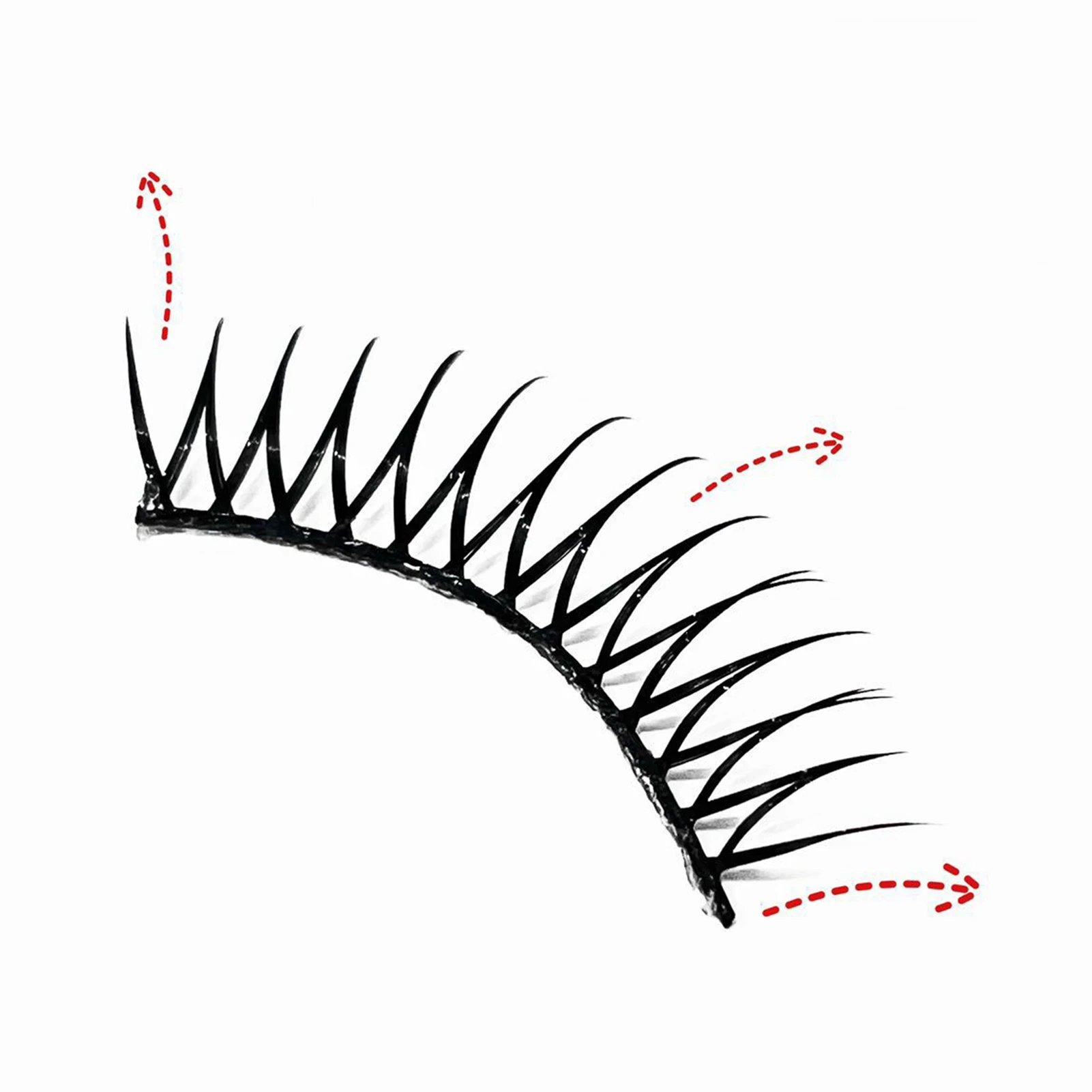 Koreaanse Strip Valse Wimper Natuurlijke U-vormige Manga Valse Wimpers Koreaanse Idool Meisje Groep Wimpers Extension Makeup Tools