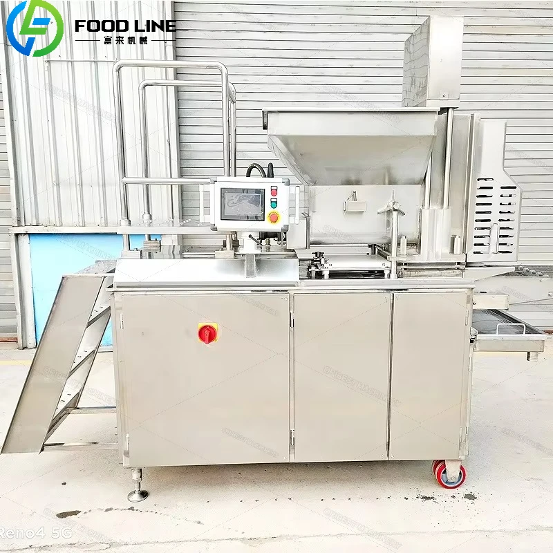 حار بيع التلقائي الجامايكي لحوم البقر برغر باتي صنع تشكيل قالب صب آلة تشكيل باتي همبرغر