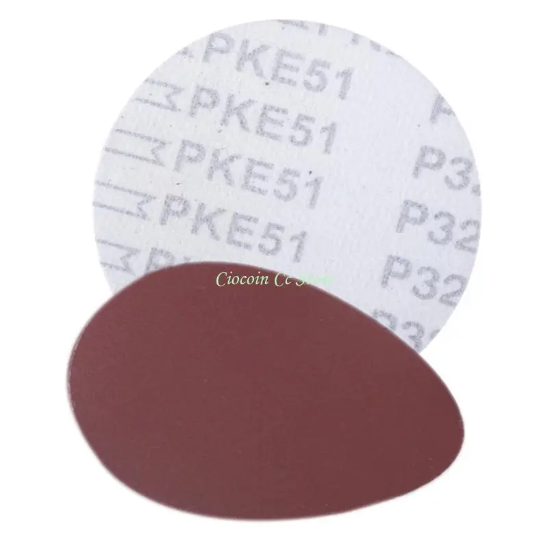 X90F Sanding Disc Aluminum Oxide Adhesive Sander Pad Red Durable Easy Use