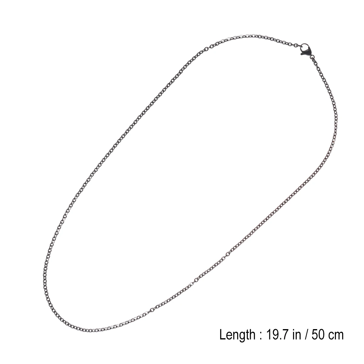 

Stainless Steel Clavicle Chain Accessories Cable Chain Findings DIY Necklace Making Jewelry Project Materials Charm Rope