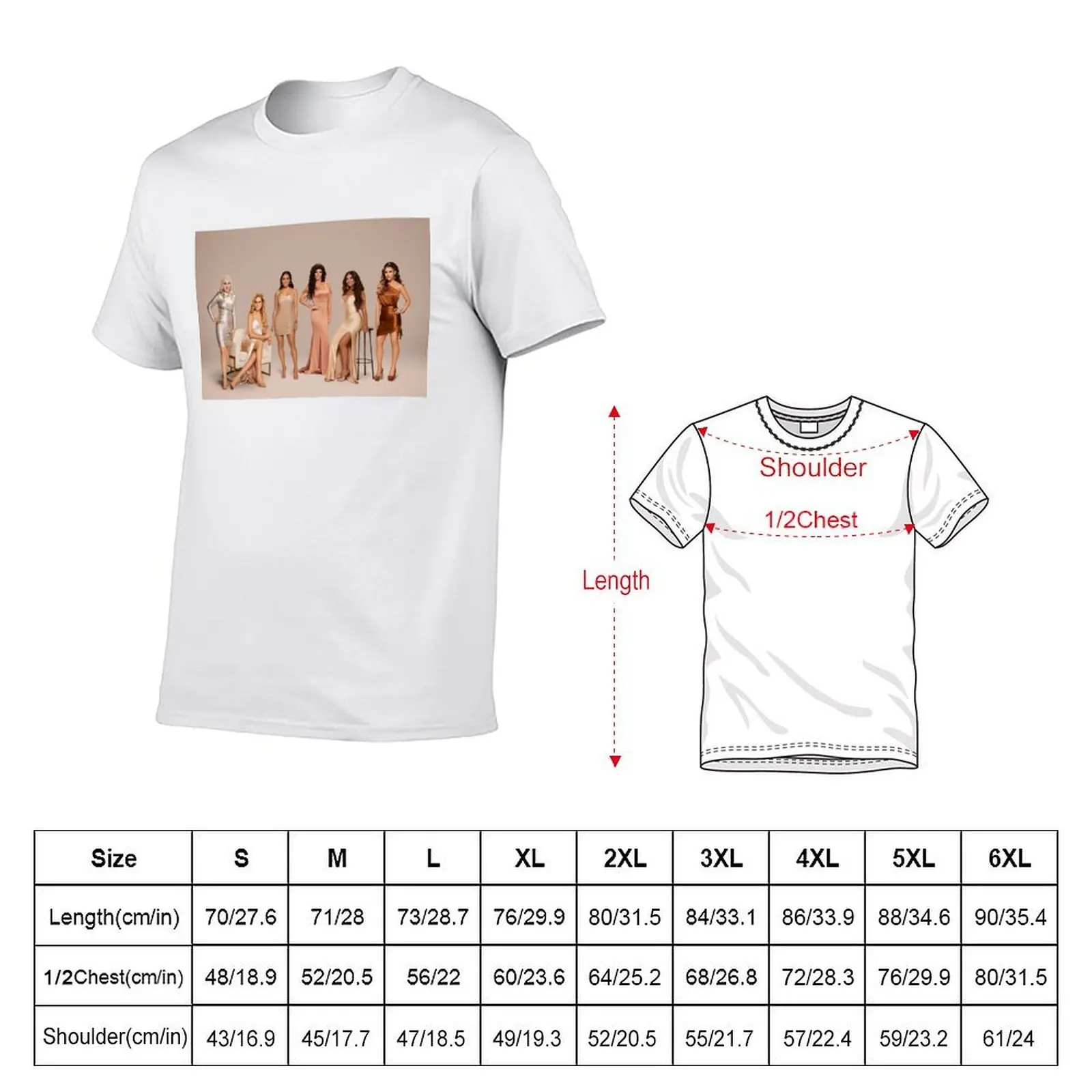 Real Housewives of New Jersey S11 Cast Pic T-Shirt anime tshirt man t shirts graphic t shirt for man T-shirt