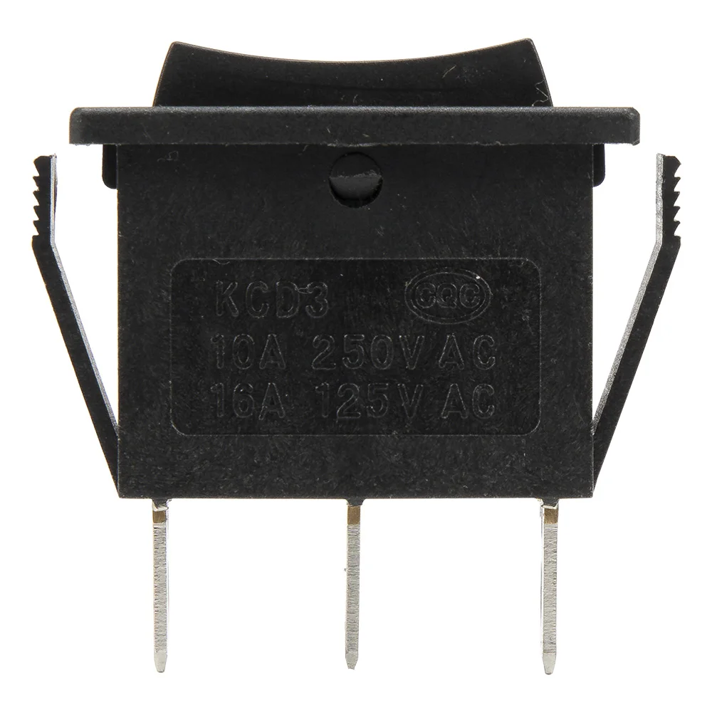5 Stks/partij KCD3-103 Perforeren 26X11 Mm 3 Pin On-Off-On Boot Rocker Switch Schakelaar