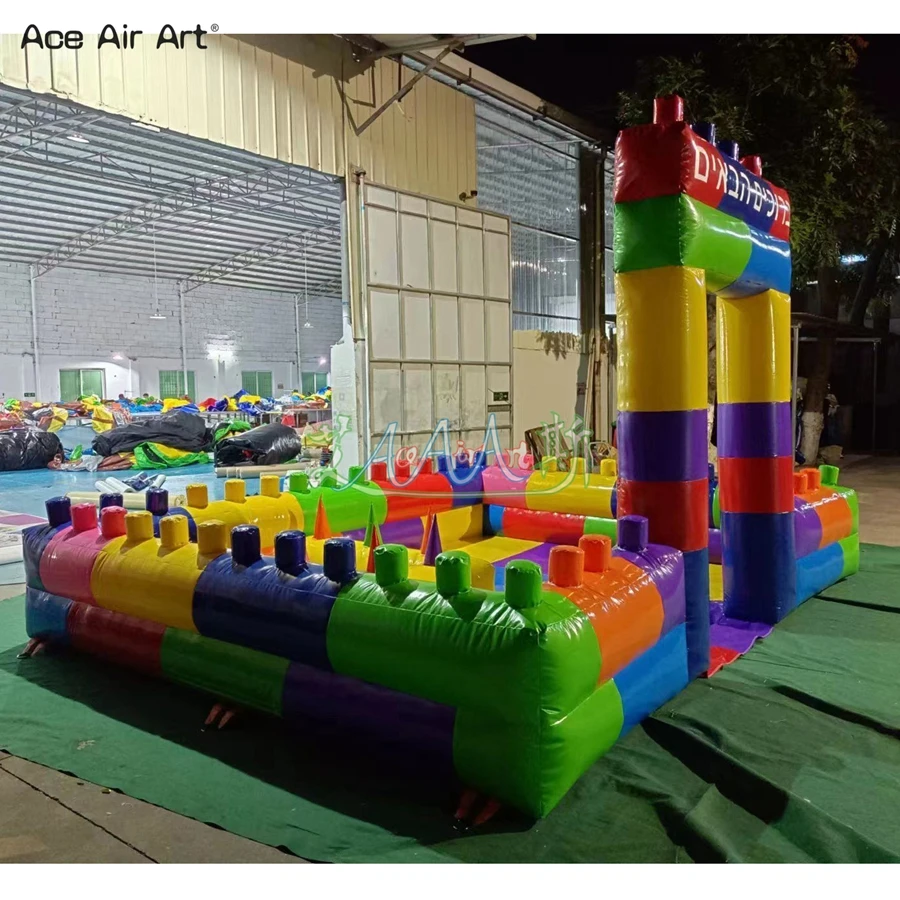 Piscina di palloncini divertente per bambini con pozzo di palline gonfiabile impermeabile in PVC per giochi per bambini/alcolta all'aperto