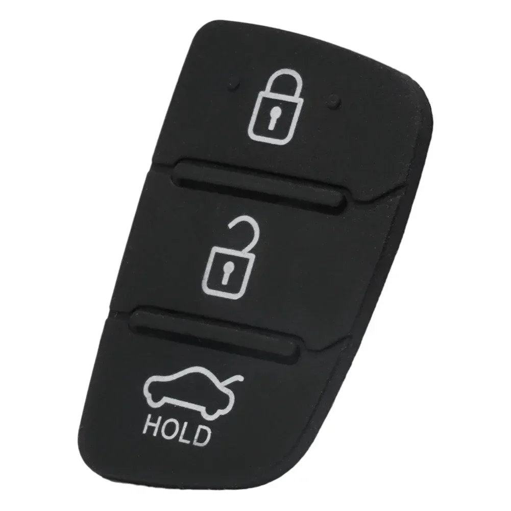 

Rubber Pad Remote Key Shell Creta I20 I40 Tucson Elantra IX35 IX45 Car Key Fob Case Cover 3 Button Rubber Pad Replacement