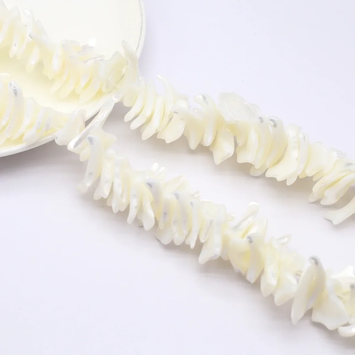 

20-24mmBig White Shell Irregular Natural Freshwater Bead Exquisite Women Jewelry Making DIY Necklace Bracelet Earrings Accessory