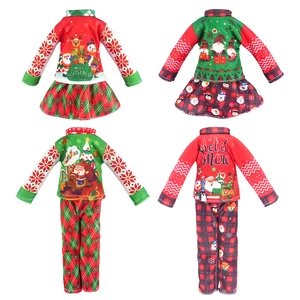 Pyjama -Puppenstil Weihnachten, Kleidung Puppenelf, Accessoires, fit 30 cm, 2 Sep 8 Hauptverkäufe Huma Elvis Presley - №8