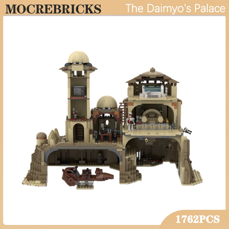 

Star Movie Scene The Daimyo's Palace Throne Room Building Block DIY Assembly Technology Bricks Toy Creative Collector Kit