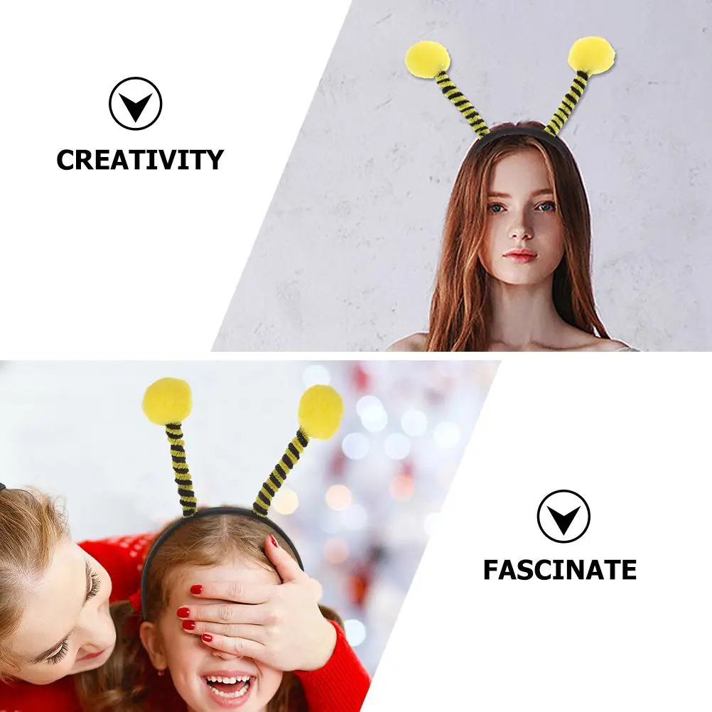 Zonnebril Bee Hoofdband voor Meisjes Decor Doek Cosplay Haarband