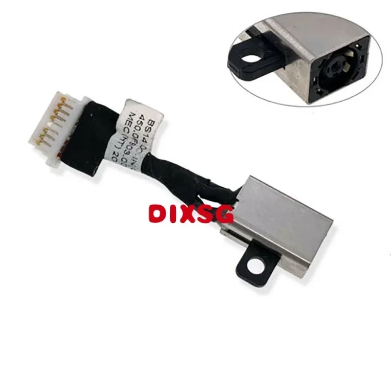 0WJXD9 WJXD9 DC Jack Power Charger Connector for Dell Inspiron 14 5580 5481 5482 5485 5591 P93G 450.0F903.0011