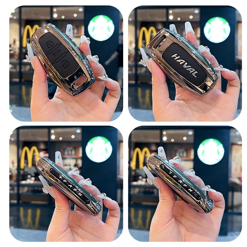 

Fashion TPU Car Remote Key Case Cover Shell Protected Keyless Fob For Great Wall Haval Hover H1 H4 F5 F7 H6 H7 H9 H2S GMW Coupe