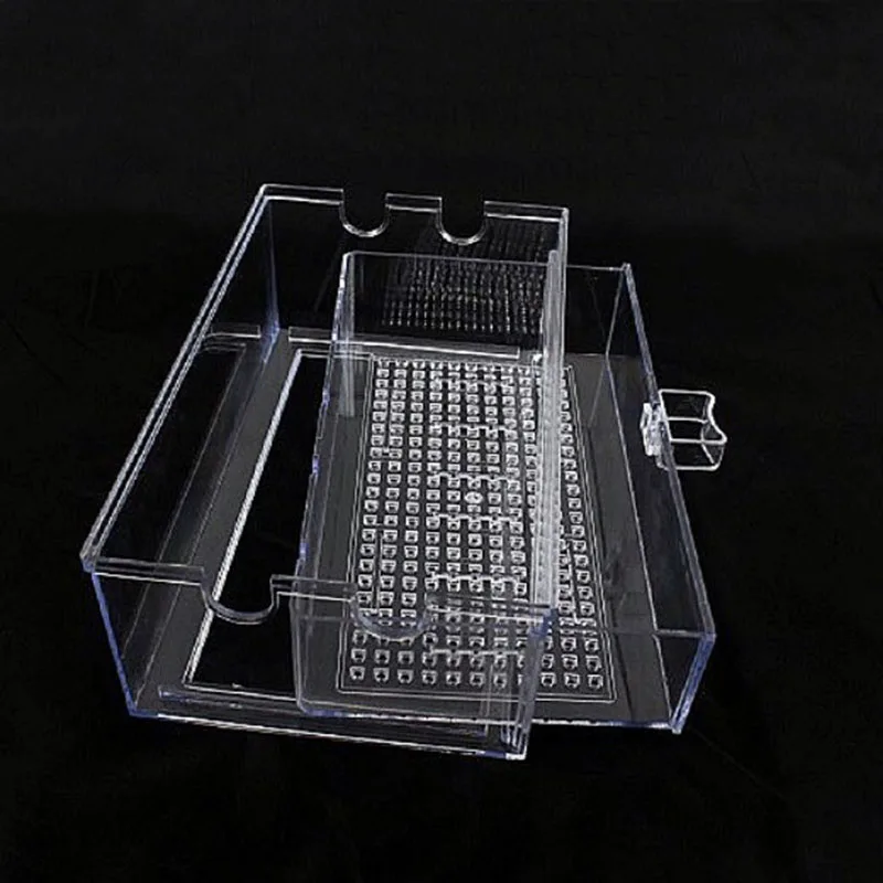 Aquarium Drip Filtration Box Pump Upper Bottom Filtration Drip Circulation System Filter Blanket Container Fish Tank Accessories