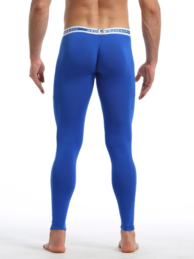 1pcs Men's Thermal Underwear Long Johns Underpants Warm Autumn Winter Pajama Pants for Men