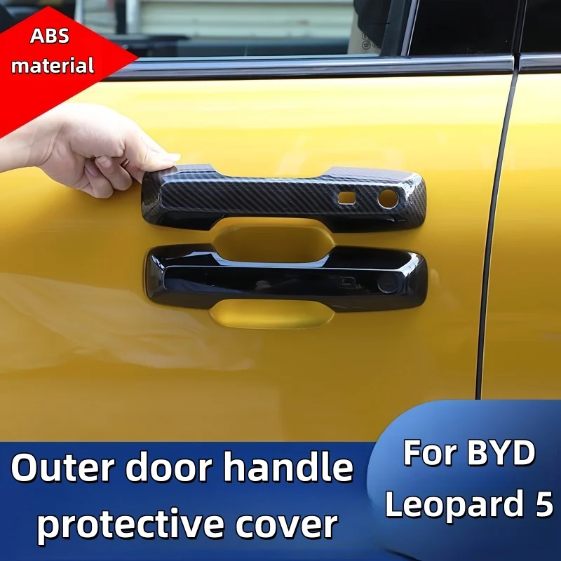 

2023-2024 BYD Formula Leopard 5 Внешняя ручка для тяги Защитная крышка Дверная ручка Дверная ручка Декоративный чехол Аксессуары